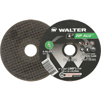 Zip Alu Cut-Off Wheel, 5" x 3/64", 7/8" Arbor, Type 1, Aluminum Oxide, 12200 RPM Rideout Tool & Machine Inc.