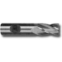 Fraise en bout &agrave; tige Weldon, 5/32" dia., 4 cannelures, Acier rapide Rideout Tool & Machine Inc.