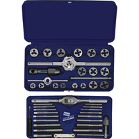 Hanson&reg; Metric Tap & Hex Die Set, 25 Pieces Rideout Tool & Machine Inc.