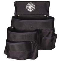PowerLine Series 9-Pocket Tool Pouch, 1000 Denier Cordura&reg;, Black Rideout Tool & Machine Inc.