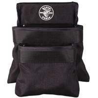 PowerLine Series 2-Pocket Utility Pouch, 1000 Denier Cordura&reg;, Black Rideout Tool & Machine Inc.