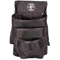 PowerLine Series 3-Pocket Utility Pouch, 1000 Denier Cordura&reg;, Black Rideout Tool & Machine Inc.