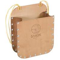 Sac d'outils avec sangle, Cuir, 1 pochettes, Brun Rideout Tool & Machine Inc.