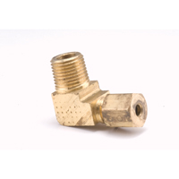 Compression Elbows 90° - Tube to Male Pipe, 1/8" x 1/8" TBX736 | Rideout Tool & Machine Inc.