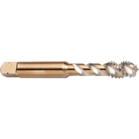 45° Spiral Flute Tap, High Speed Cobalt, 8-32 Thread, 2-1/8" L Rideout Tool & Machine Inc.