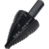 #11 Step Drill Bit, 7/8" - 1-1/8" , 1/4" Increments, High Speed Steel Rideout Tool & Machine Inc.