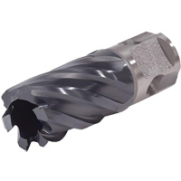 Fraise annulaire &agrave; tige universelle Icecut, Diam&egrave;tre de 7/16", Acier rapide, Profondeur de la coupe de 1", Tige 3/4" Rideout Tool & Machine Inc.