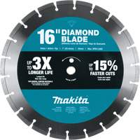 Lame diamant &agrave; bordure segment&eacute;e Rideout Tool & Machine Inc.