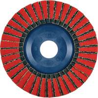 Twin Flap Disc, 5" x 7/8", Type 27, 40 Grit, Ceramic/Zirconia Alumina Rideout Tool & Machine Inc.