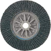 Long Life C-Trim Flap Disc, 4-1/2" x 5/8"-11, Type 27, 40 Grit, Zirconia Alumina Rideout Tool & Machine Inc.