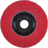 Flap Disc, 4-1/2" x 5/8"-11, Type 27, 40 Grit, Ceramic TCT367 | Rideout Tool & Machine Inc.