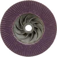 Disque &agrave; lamelles &agrave; changement rapide 769F, 4-1/2" x 5/8"-11, Type 27, Grain 120+, C&eacute;ramique Rideout Tool & Machine Inc.