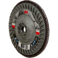 Disque &agrave; lamelles &agrave; changement rapide 769F, 5" x 5/8"-11, Type 27, Grain 120+, C&eacute;ramique Rideout Tool & Machine Inc.