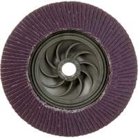 Disque &agrave; lamelles &agrave; changement rapide 769F, 5" x 5/8"-11, Type 29, Grain 120+, C&eacute;ramique Rideout Tool & Machine Inc.