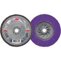 769F Quick Change Flap Disc, 4-1/2" x 5/8"-11, Type 29, 40+ Grit, Ceramic TCT550 | Rideout Tool & Machine Inc.