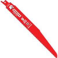 Reciprocating Blade for Thick Metal/Demolition, Bi-Metal, 8-10 TPI, 9" L Rideout Tool & Machine Inc.