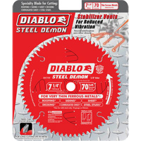 Lame de scie &agrave; d&eacute;couper Steel Demon, 7-1/4", 70 dents, Pour M&eacute;tal Rideout Tool & Machine Inc.