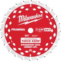 Thick Kerf Framing Circular Saw Blade - 25-Pack, 7-1/4", 24 Teeth, Wood Use Rideout Tool & Machine Inc.