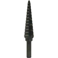 Step Bit, 1/8"/3.2 mm - 1/2"/12.7 mm  Rideout Tool & Machine Inc.
