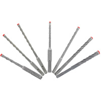 Rebar Demon SDS-Plus 4-Cutter Full Carbide Head Hammer Bit Set, 7 Pieces, Carbide Rideout Tool & Machine Inc.
