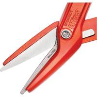 13" Serrated Aluminum Tinner Snip with Dipped Handle, 3" Cut Length, Straight Cut Rideout Tool & Machine Inc.