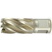 Couteau annulaire court 4500 CLE-LINE, Diam&egrave;tre de 5/8", Acier rapide, Profondeur de la coupe de 1", Tige 3/4" Rideout Tool & Machine Inc.