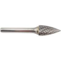 Fraise en carbure conique &agrave; coupe agressive &agrave; bout pointu, SG-5, 1/2" dia., 1/4" Tige, 1" Prof. de la coupe Rideout Tool & Machine Inc.