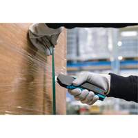 Couteau de s&eacute;curit&eacute; SECUPRO 425 avec lame trap&eacute;zoidale &agrave; pointe arrondie, 15 mm, Prise en Plastique Rideout Tool & Machine Inc.