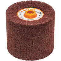 Blendex Surface Conditioning Drum, 4-1/2" Dia. x 4" W, 5/8"-11 Arbor, Medium Grit Rideout Tool & Machine Inc.