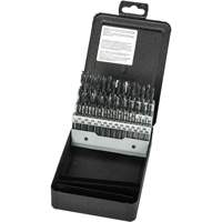 Stub Length Drill Bit Set, 60 Pieces, High Speed Steel Rideout Tool & Machine Inc.