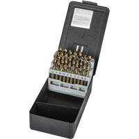 Heavy-duty Screw Machine Drill Bit Set, 26 Pieces, High Speed Cobalt Rideout Tool & Machine Inc.