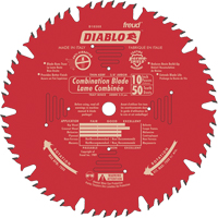 Lames de scie pour entrepreneur - Lames de scie combinaison, 10", 50 dents, Pour Bois Rideout Tool & Machine Inc.