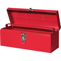 Coffre &agrave; outils portatif ATB100 avec plateau en m&eacute;tal pour outils, 6" P x 16" la x 6-1/2" h, Rouge Rideout Tool & Machine Inc.