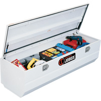 Coffre &agrave; outils robuste pour camion, 20-1/4" x 58-1/2" x 19", Acier, Beige/Noir/Bleu/Brun/Vert/Gris/Orange/Rouge/Argent/Havane/Jaune Rideout Tool & Machine Inc.