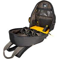 Sacs &agrave; dos pour outils Techgear &agrave; 53 pochettes, 16" lo x 13-1/4" la, Noir, Polyester Rideout Tool & Machine Inc.