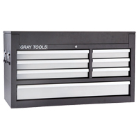 Coffre sup&eacute;rieur - 7 tiroirs, 41-1/2" la, 7 tiroirs, Noir Rideout Tool & Machine Inc.