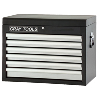 Coffre sup&eacute;rieur - 6 tiroirs, 26" la, 6 tiroirs, Noir Rideout Tool & Machine Inc.