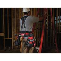 Contractor Work Belt With  Suspension Rig, Nylon, Black Rideout Tool & Machine Inc.