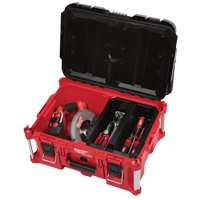 Grande boîte &agrave; outils Packout, 22" x 16" x 11", Noir/Rouge Rideout Tool & Machine Inc.