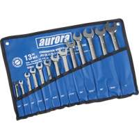 Fixed Head Wrench Set, 13 Pieces, Imperial Rideout Tool & Machine Inc.