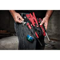 &eacute;tui utilitaire compact, Porte-outil multiple, Nylon, 7 Poches Rideout Tool & Machine Inc.