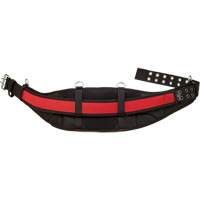 Padded Work Belt, Nylon, Black/Red TEQ846 | Rideout Tool & Machine Inc.