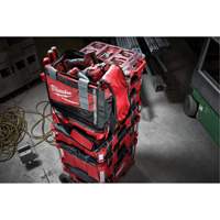 Sacs &agrave; outils Packout, Nylon balistique, 8 pochettes, Noir/Rouge Rideout Tool & Machine Inc.