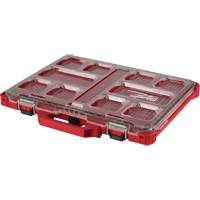 Organisateur profil&eacute; Packout, 19-3/4" x 16-2/5" x 2-1/2", Noir/Rouge Rideout Tool & Machine Inc.