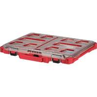 Organisateur profil&eacute; Packout, 19-3/4" x 16-2/5" x 2-1/2", Noir/Rouge Rideout Tool & Machine Inc.
