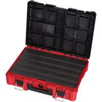 Packout Tool Case with Customizable Insert, 20-7/10" x 15-1/5" x 6-1/5", Black/Red Rideout Tool & Machine Inc.