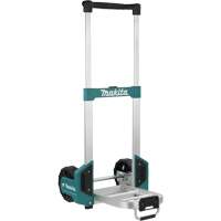 Trolley for Interlocking Cases, 11" W x 12" L, 276 lbs. Cap., Rubber Wheels TEQ908 | Rideout Tool & Machine Inc.