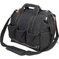 Porte-outils &agrave; compartiments multiples, Polyester, 33 pochettes, Noir Rideout Tool & Machine Inc.
