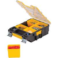 Mid-Size Pro Organizer, 4-1/2" W x 10-1/4" D x 13-3/5" H, Black/Yellow Rideout Tool & Machine Inc.