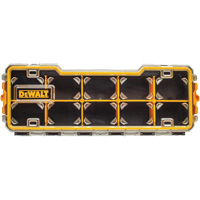 Compartment Pro Organizer, 6-5/8" W x 17-5/8" D x 2-7/8" H, Black/Yellow Rideout Tool & Machine Inc.